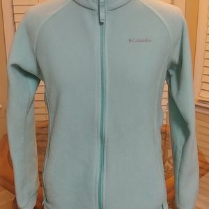 Columbia fleece zip up jacket